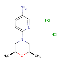 6-[(2R,6S)-2,6-Dimethylmorpholin-4-yl]pyridin-3-amine dihydrochloride