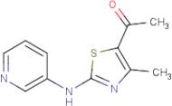 1-[4-Methyl-2-(3-pyridinylamino)-1,3-thiazol-5-yl]-1-ethanone