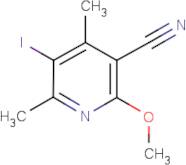 5-Iodo-2-methoxy-4,6-dimethylpyridine-3-carbonitrile