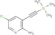 5-Chloro-3-[2-(trimethylsilyl)ethynyl]-2-pyridinamine