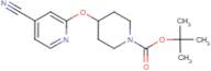 tert-Butyl 4-[(4-cyano-2-pyridinyl)oxy]tetrahydro-1(2H)-pyridinecarboxylate