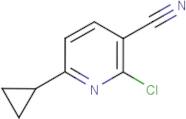 2-Chloro-6-cyclopropylnicotinonitrile