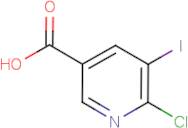 6-Chloro-5-iodonicotinic acid