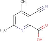 3-Cyano-4,6-dimethyl-2-pyridinecarboxylic acid