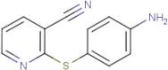 2-[(4-Aminophenyl)sulfanyl]nicotinonitrile