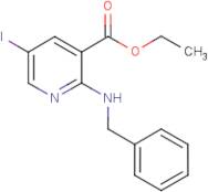 Ethyl 2-(benzylamino)-5-iodonicotinate