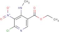 Ethyl 6-chloro-4-(methylamino)-5-nitropyridine-3-carboxylate