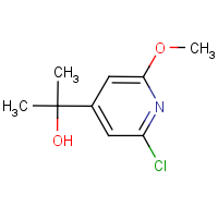 2-(2-Chloro-6-methoxy-4-pyridinyl)-2-propanol