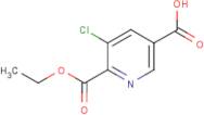 5-Chloro-6-(ethoxycarbonyl)nicotinic acid