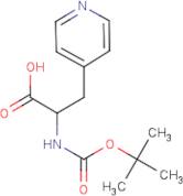 2-{[(tert-Butoxy)carbonyl]amino}-3-(pyridin-4-yl)propanoic acid
