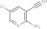 2-Amino-5-chloro-3-ethynylpyridine