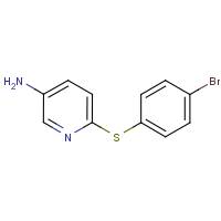 6-[(4-Bromophenyl)sulfanyl]-3-pyridinylamine