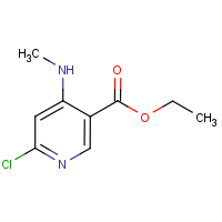 Ethyl 6-chloro-4-(methylamino)nicotinate