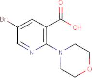 5-Bromo-2-morpholinonicotinic acid