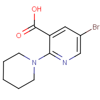 5-Bromo-2-piperidinonicotinic acid