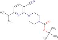 tert-Butyl 4-(3-cyano-6-isopropyl-2-pyridinyl)tetrahydro-1(2H)-pyrazinecarboxylate