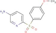 6-[(4-Methoxyphenyl)sulfonyl]-3-pyridinylamine