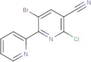 3-Bromo-6-chloro-2,2'-bipyridine-5-carbonitrile