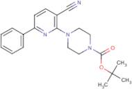 tert-Butyl 4-(3-cyano-6-phenyl-2-pyridinyl)tetrahydro-1(2H)-pyrazinecarboxylate