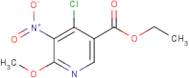 Ethyl 4-chloro-6-methoxy-5-nitropyridine-3-carboxylate