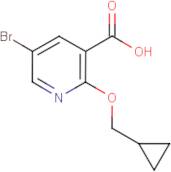 5-Bromo-2-(cyclopropylmethoxy)nicotinic acid