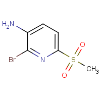 2-Bromo-6-methanesulfonylpyridin-3-amine