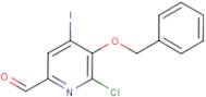 5-(Benzyloxy)-6-chloro-4-iodo-2-pyridinecarbaldehyde