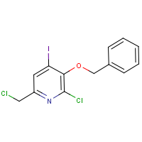 3-(Benzyloxy)-2-chloro-6-(chloromethyl)-4-iodopyridine