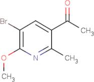 1-(5-Bromo-6-methoxy-2-methylpyridin-3-yl)ethan-1-one