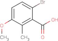 6-Bromo-3-methoxy-2-methylbenzoic acid