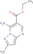 Ethyl 7-amino-2-methylpyrazolo[1,5-a]pyrimidine-6-carboxylate