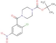 tert-Butyl 4-[(2-chloro-5-nitrophenyl)carbonyl]piperazine-1-carboxylate