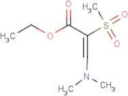 Ethyl 3-(dimethylamino)-2-methanesulfonylprop-2-enoate