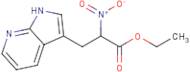 Ethyl 2-nitro-3-{1H-pyrrolo[2,3-b]pyridin-3-yl}propanoate