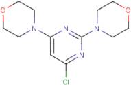 4-[4-Chloro-6-(morpholin-4-yl)pyrimidin-2-yl]morpholine
