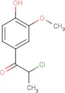 2-Chloro-1-(4-hydroxy-3-methoxyphenyl)propan-1-one