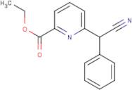 Ethyl 6-[cyano(phenyl)methyl]pyridine-2-carboxylate