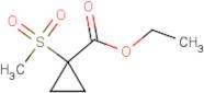 Ethyl 1-methanesulfonylcyclopropane-1-carboxylate