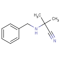 2-(Benzylamino)-2-methylpropanenitrile