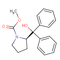 (R)-(+)-N-Carbomethoxy-α,α-diphenyl-2-pyrrolidinemethanol