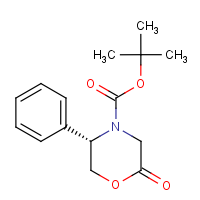 (5S)-N-tert-Butyloxycarbonyl-3,4,5,6-tetrahydro-5-phenyl-4(H)-1,4-oxazin-2-one