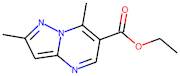 Ethyl 2,7-dimethylpyrazolo[1,5-a]pyrimidine-6-carboxylate