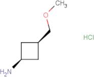 cis-3-(Methoxymethyl)cyclobutan-1-amine hydrochloride