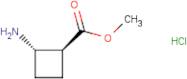 Methyl trans-2-aminocyclobutanecarboxylate hydrochloride