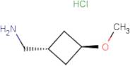 trans-3-Methoxycyclobutane-1-methamine hydrochloride