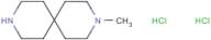 3-Methyl-3,9-diazaspiro[5.5]undecane dihydrochloride