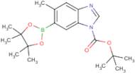 5-Methyl-1H-benzimidazole-6-boronic acid, pinacol ester, N1-BOC protected