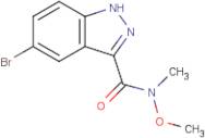 5-Bromo-N-methoxy-N-methyl-1H-indazole-3-carboxamide