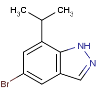 5-Bromo-7-(propan-2-yl)-1H-indazole