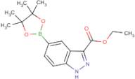 3-(Ethoxycarbonyl)-1H-indazole-5-boronic acid, pinacol ester